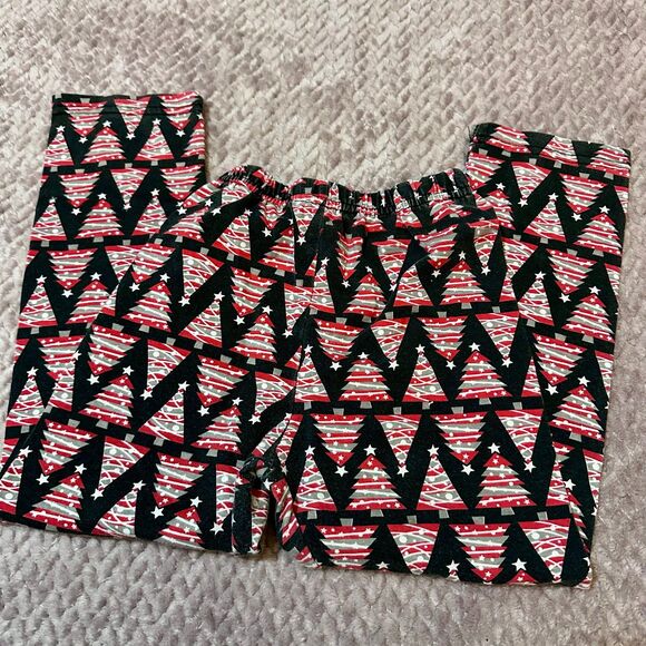 Girl’s Christmas Leggings Size 5 - Picture 5 of 5